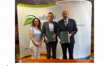 Podpisanie umowy o dofinansowanie projektu w ramach działania FENX.02.05 Woda do spożycia współfinasowanego z programu Fundusze Europejskie na Infrastrukturę, Klimat, Środowisko 2021-2027 (FEnIKS).